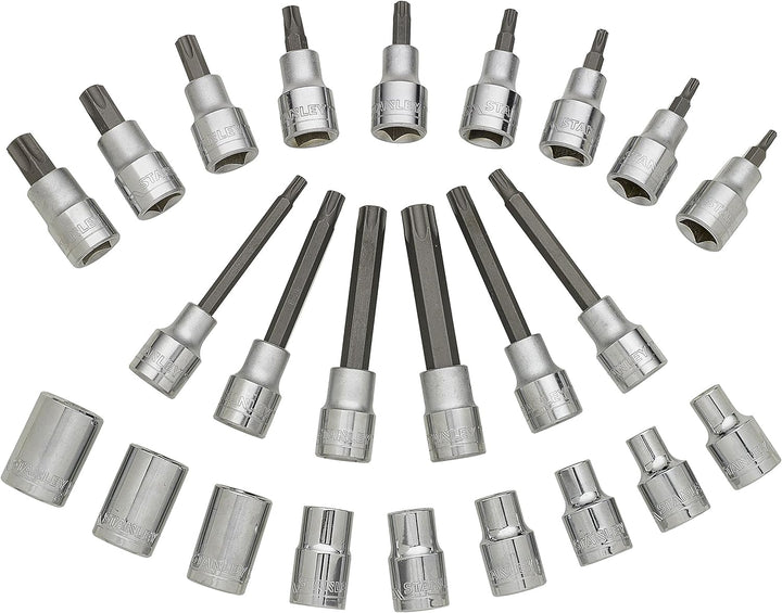 Stanley Transmodul System, Modul 1/2 Zoll Torx Bit-Steckschlüssel-Set (mit Maxi-Drive Profil, S2 Sta