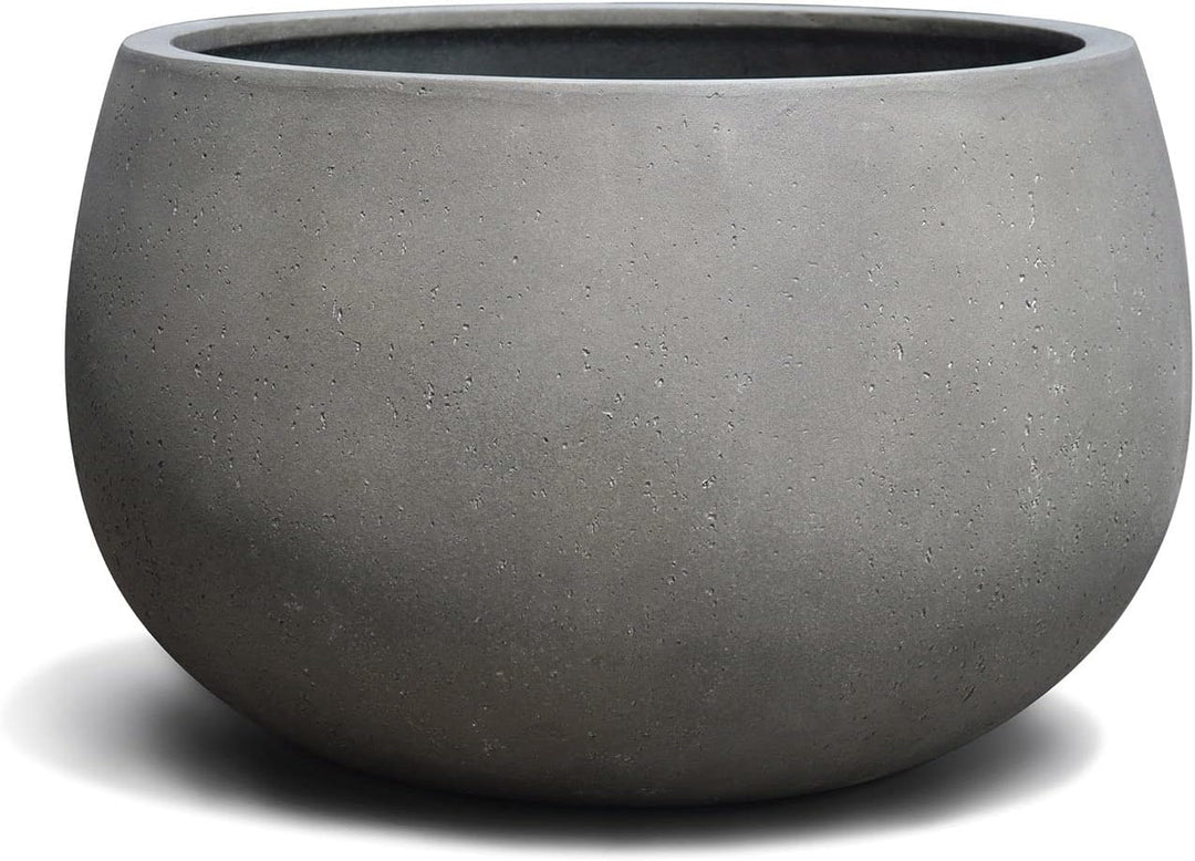 ESCHBACH® Pflanzkübel Balloon 60 Beton Grau Rund * 55 x 55 x 35 cm * 10 Jahre Garantie 55x55x35, 55x