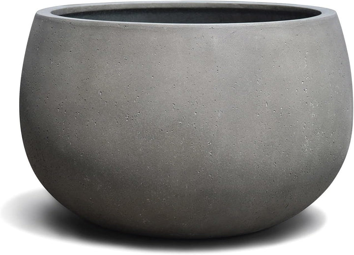 ESCHBACH® Pflanzkübel Balloon 60 Beton Grau Rund * 55 x 55 x 35 cm * 10 Jahre Garantie 55x55x35, 55x