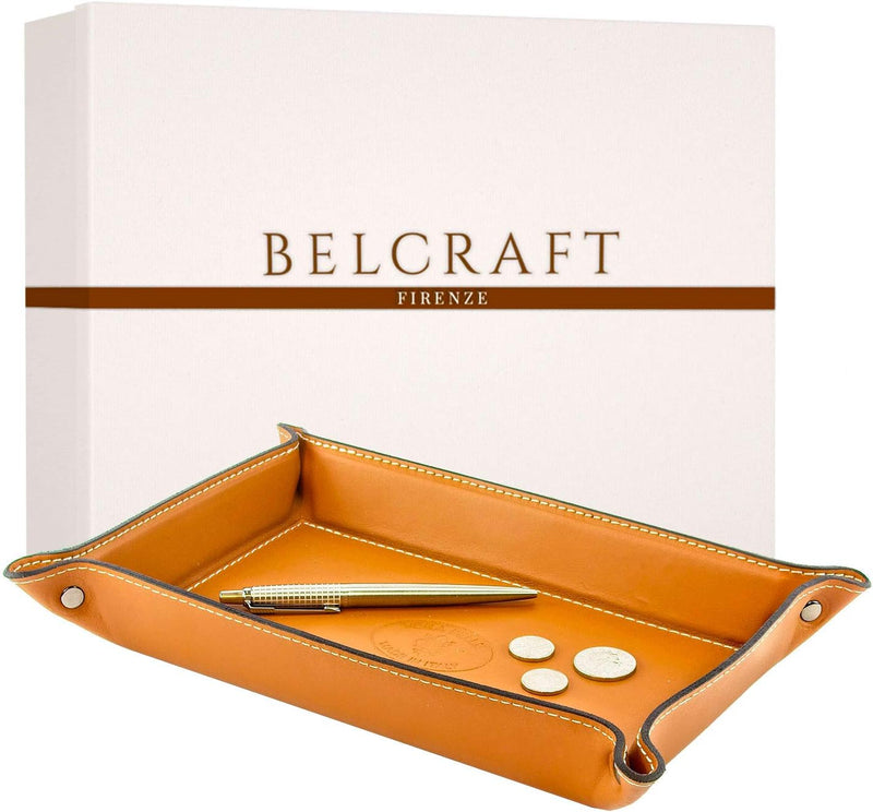 BELCRAFT Orvieto Taschenleerer Leder, Handgearbeitet in klassischem italienischem Stil, Ordentlich T