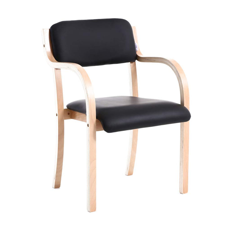 Teqler Besucherstuhl schwarz, T-135663