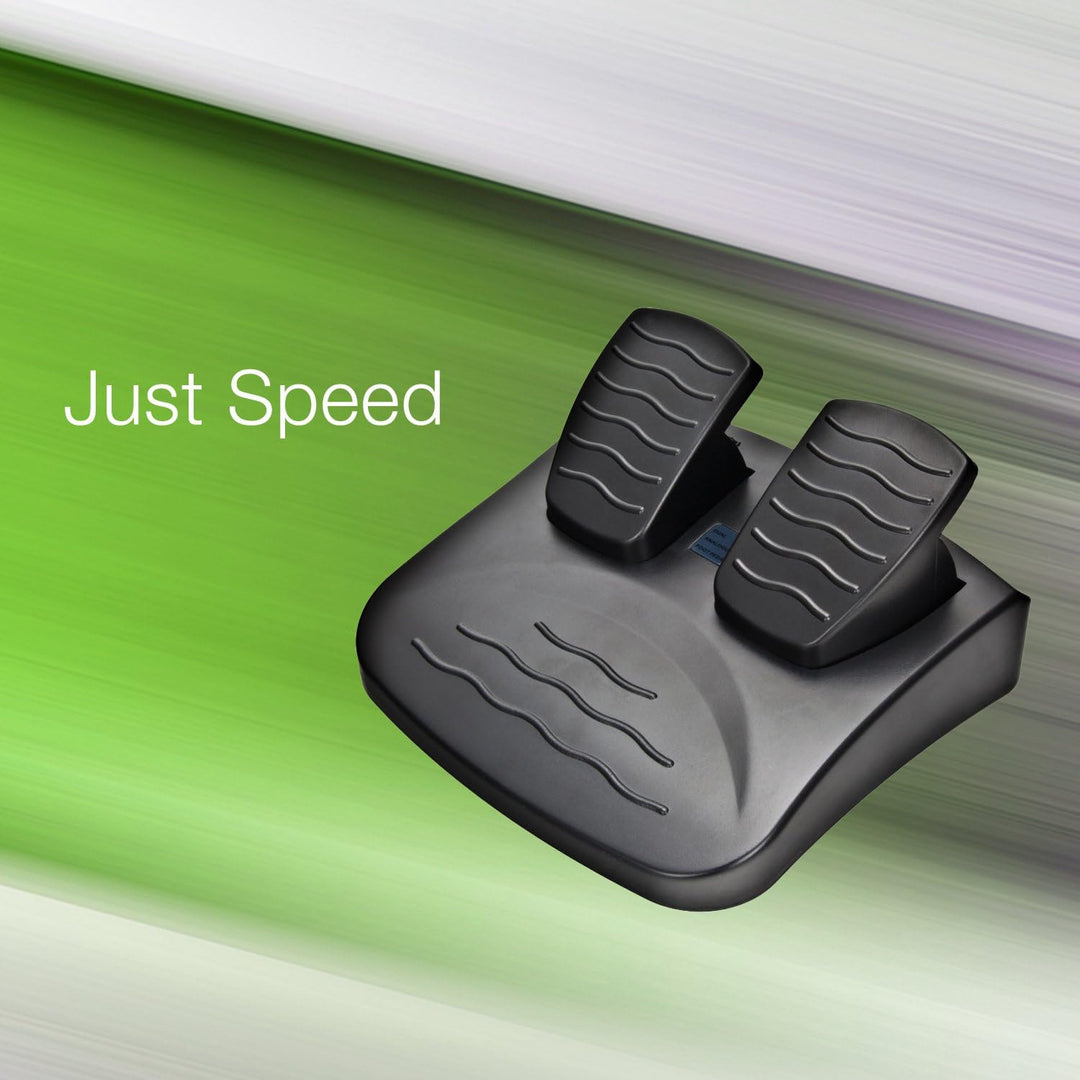 Esperanza HIGH OCTANE XBOX-Edition Gaming Lenkrad mit Gas- und Bremspedal für XBOX 360, Playstation