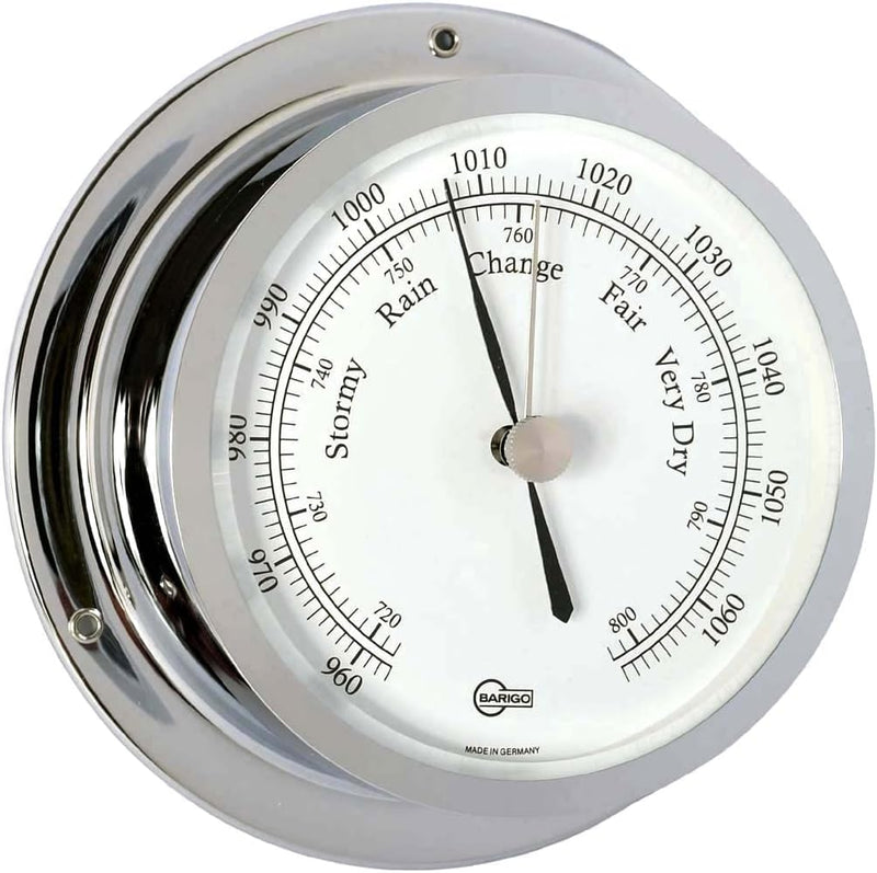 Barigo 1185cr Barometer Star Chrom B x H: 110 mm x 45 mm