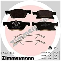 ZIMMERMANN 22342.198.2 Bremsscheibe