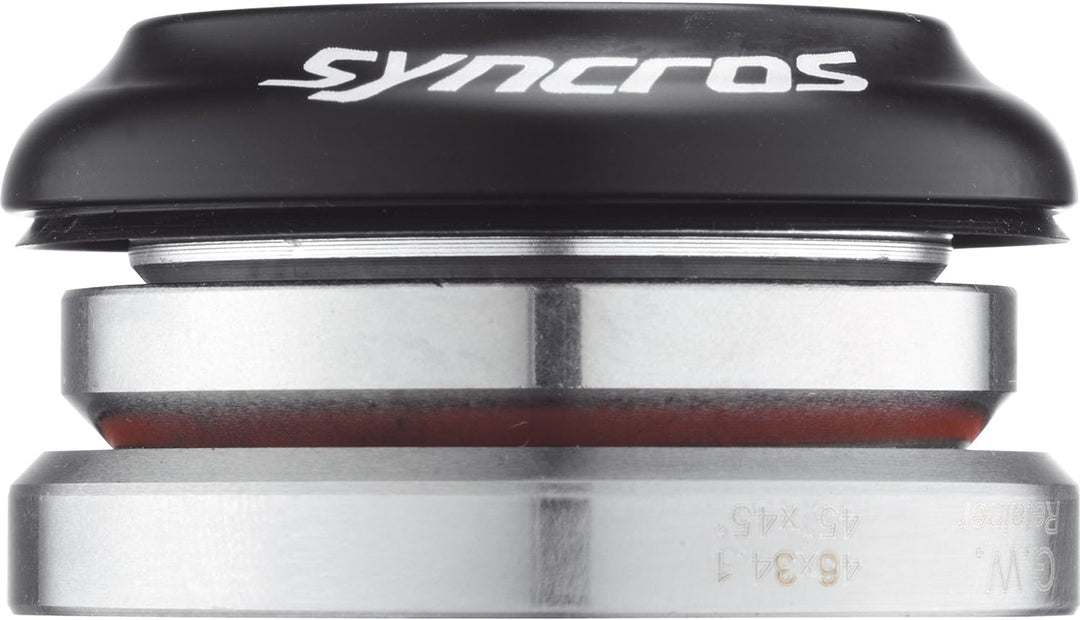 Scott &apos SYNCROS Drop in 1-1/4 Zoll - 1-1/2 Black Schwarz, Schwarz