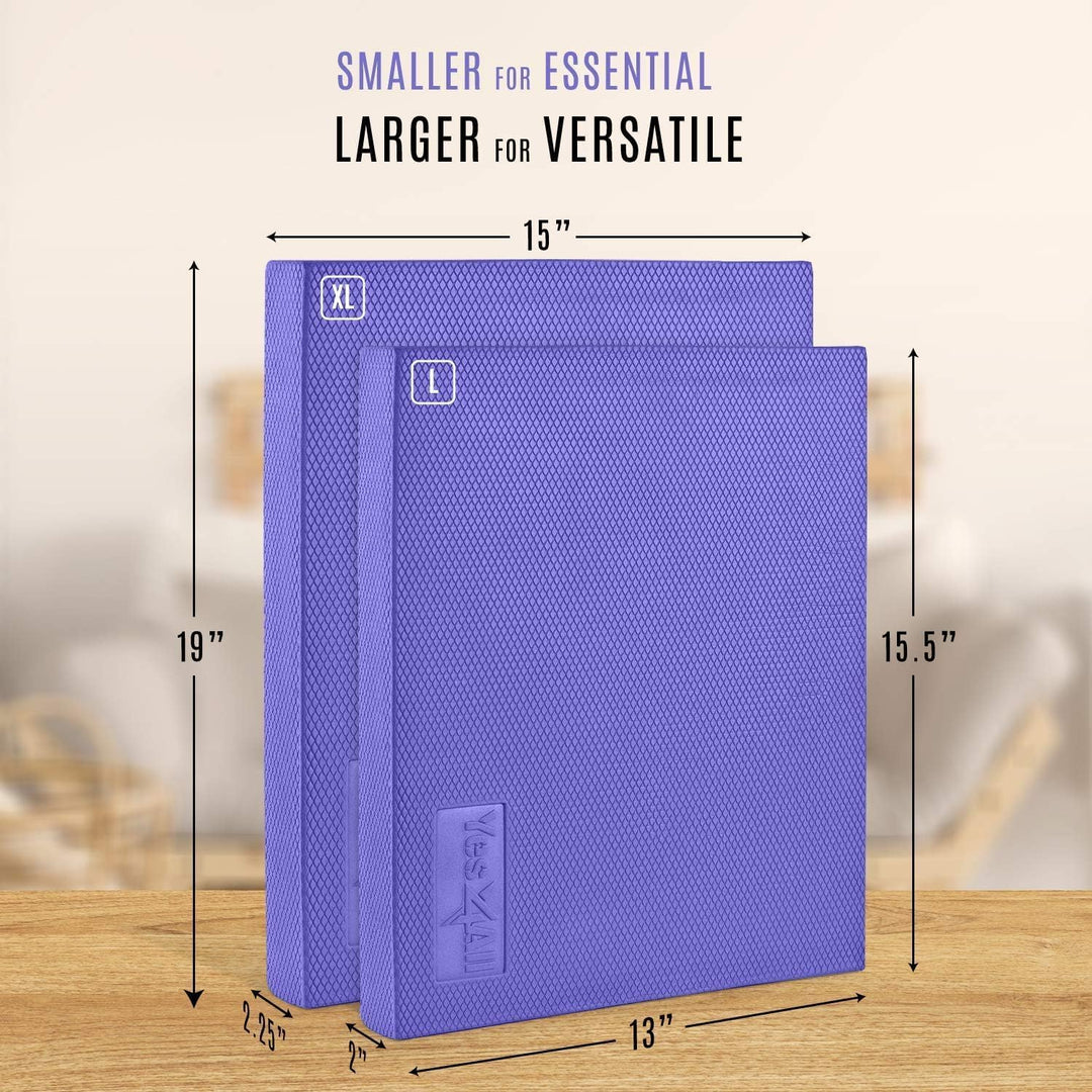 Yes4All Balance Pad L XL inkl, Bevorzugtes Balancekissen für Stabilität; Gleichgewichtskissen für Fi