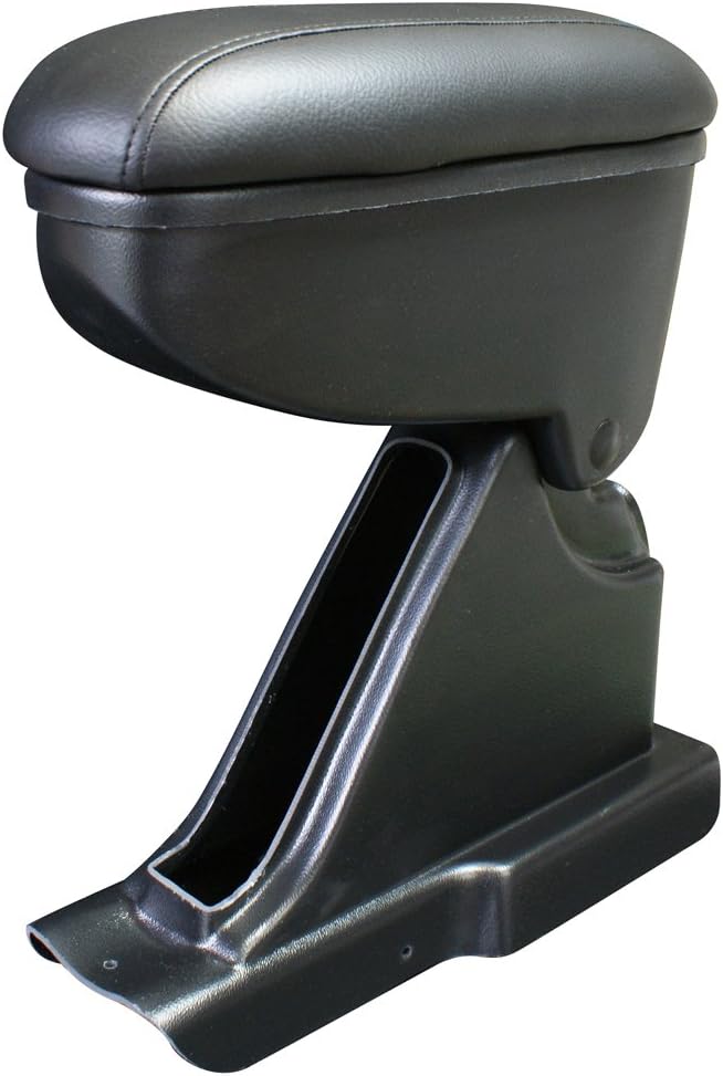 Cora 000159053 Personalisierte Auto-Mittelarmlehne mit Ablagefach schwarz, schwarz