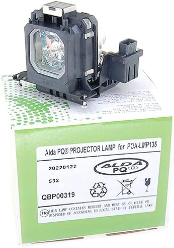 Alda PQ Premium, Beamer Lampe kompatibel mit SANYO PLV-Z2000, PLV-Z3000, PLV-Z700, POA-LMP114, 610 3