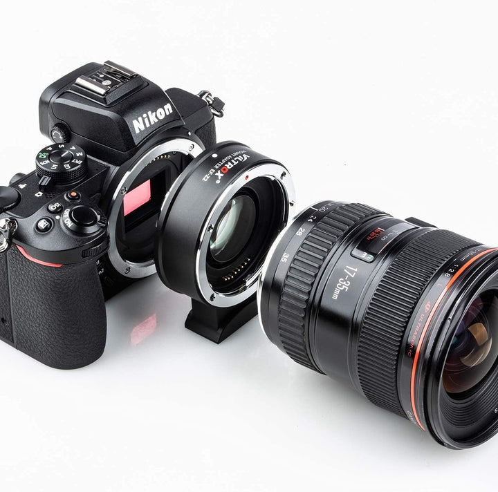 VILTROX EF-Z2 Autofokus Objektivadapter 0,71x Fokusreduzierer Speed Booster Adapter für Canon EF Obj
