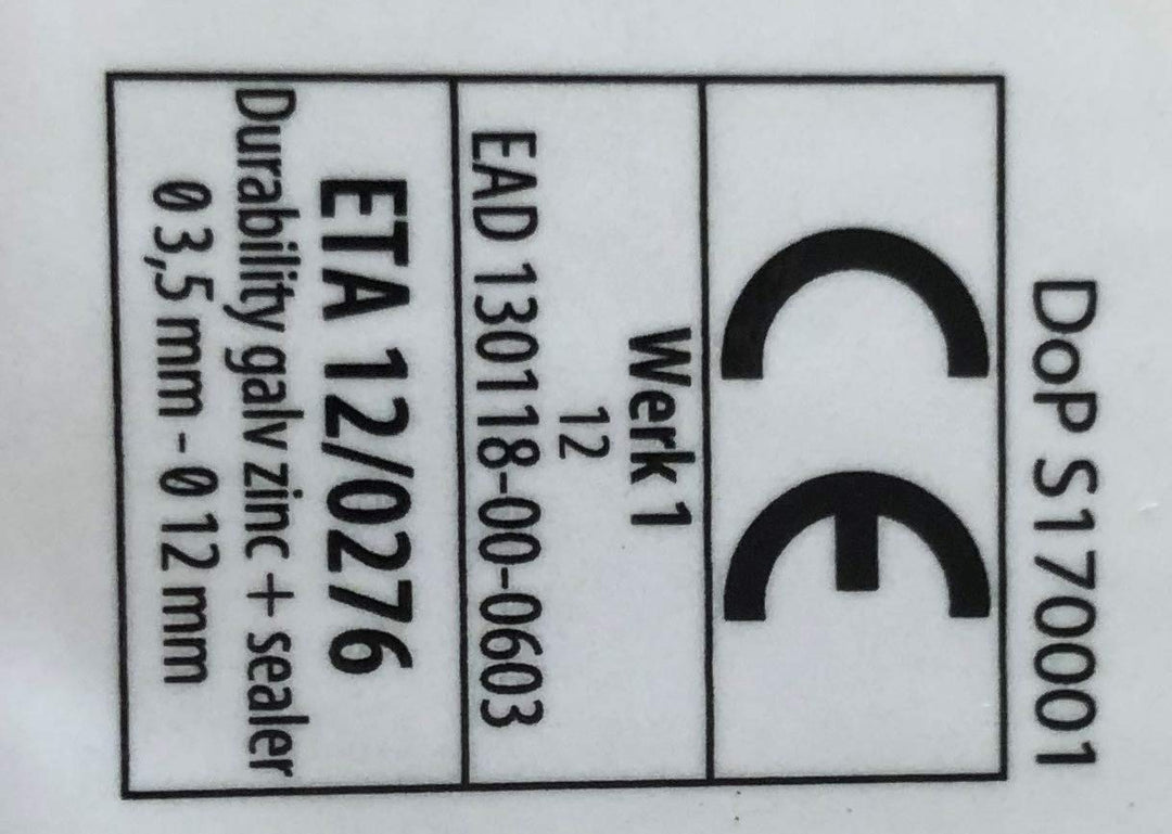 Holzbauschrauben verzinkt 8x360 mm - 50 Stück Zulassung Holzschrauben Torx