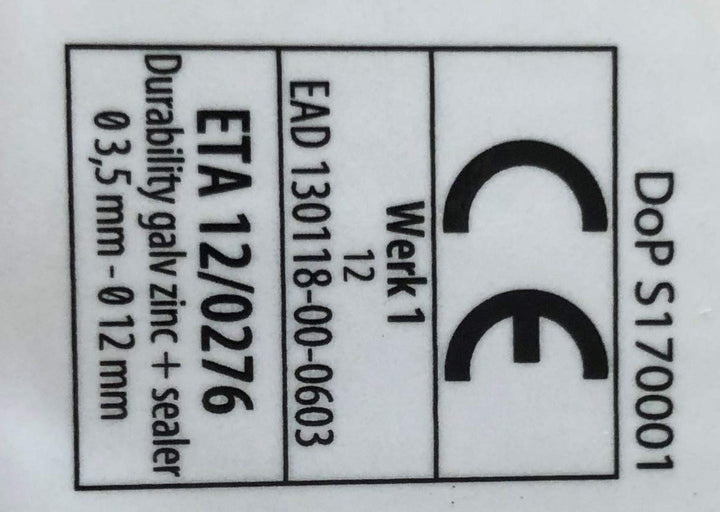 Holzbauschrauben verzinkt 8x360 mm - 50 Stück Zulassung Holzschrauben Torx