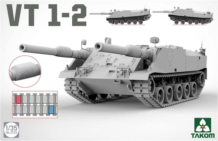 Takom TAK2155 2155 VT 1-2 Versuchsträger Massstab 1:35 - Modellbau