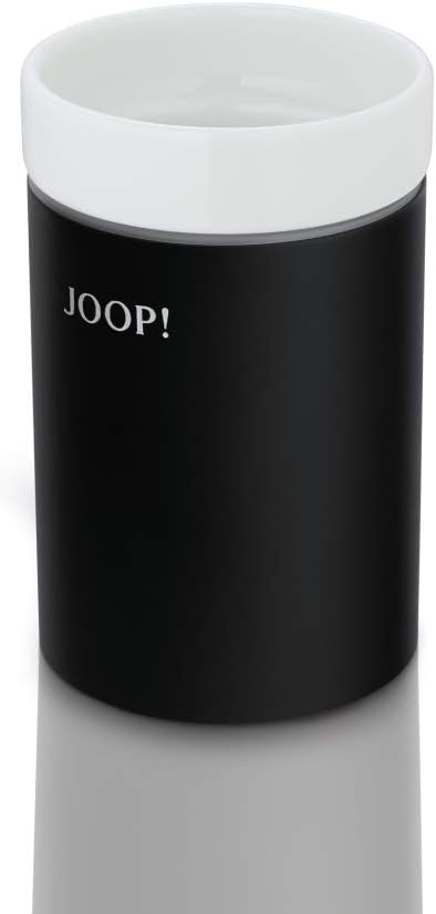 Joop! Blackline Mundbecher - Schwarz/Keramik Weiss