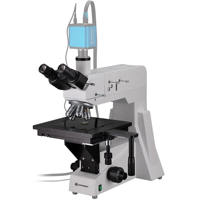 Bresser professionelles trinokulares Auflicht Mikroskop Science MTL-201 50-800x Vergrösserung, zur g