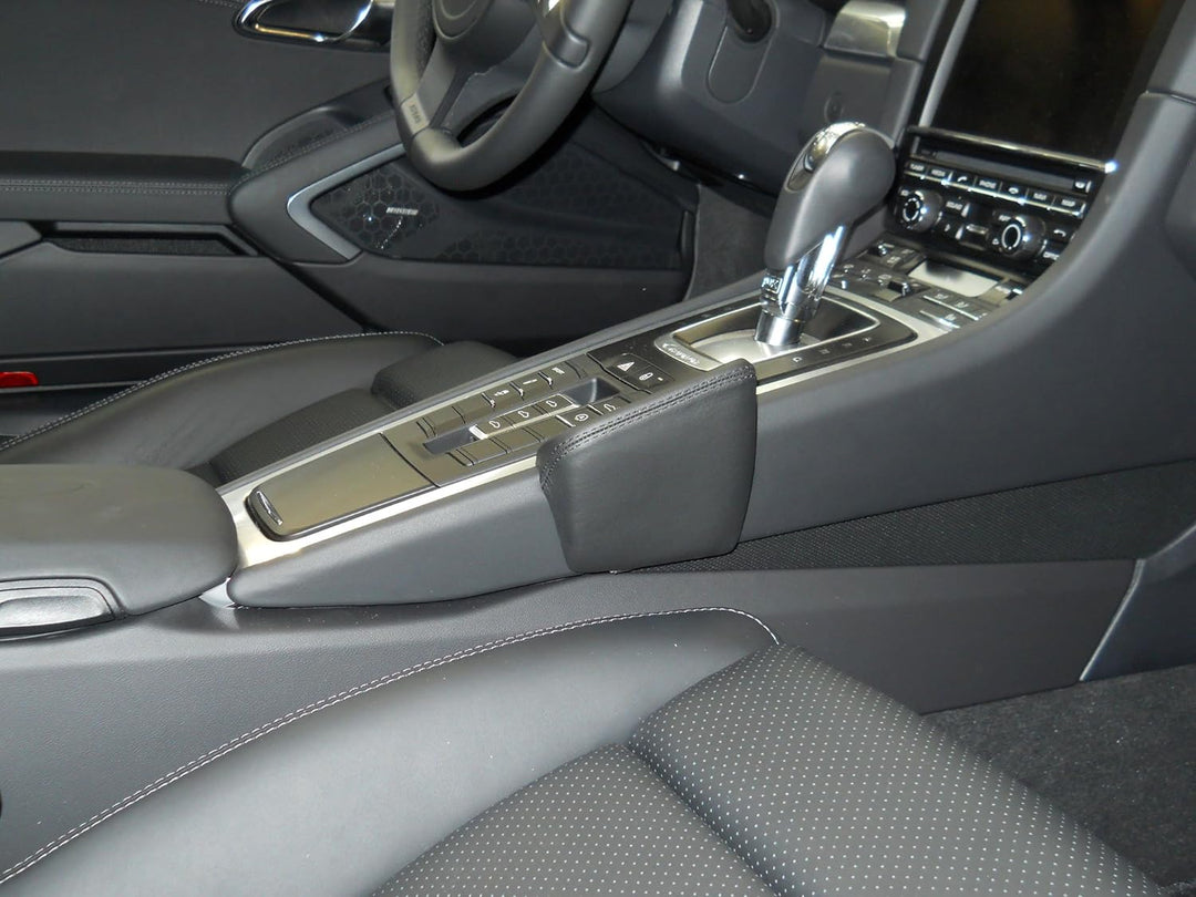 KUDA 089060 Halterung Echtleder schwarz für Porsche 911 (991) ab 11/2011, 089060