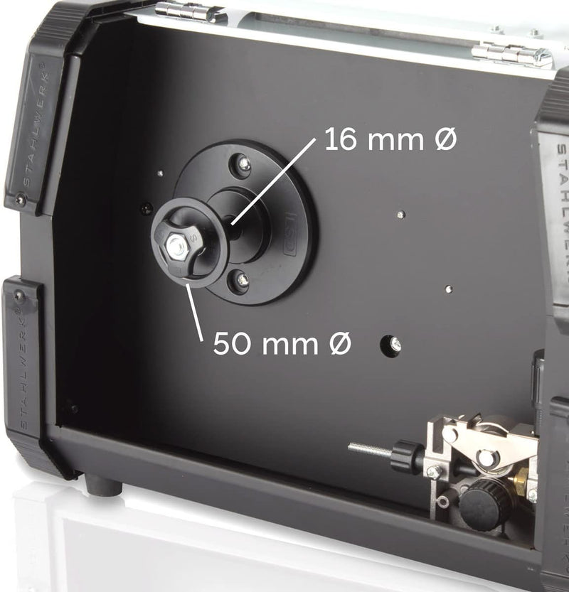 STAHLWERK MIG MAG 200 ST IGBT - MIG MAG Schutzgas Schweissgerät mit 200 Ampere, FLUX Fülldraht geeig