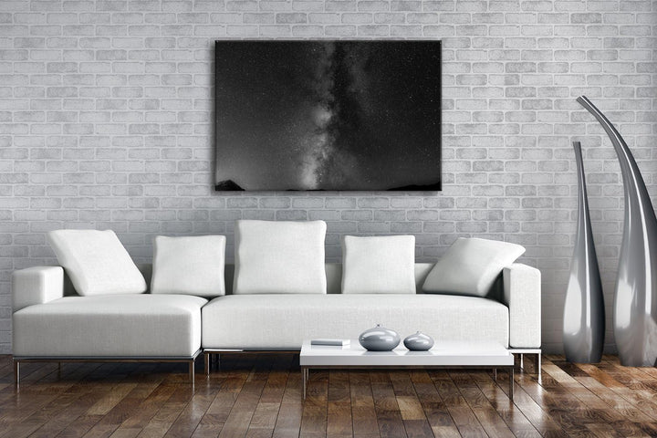 deyoli Zauberhafte Aufnahme der Milchstrasse Format: 80x60 Effekt: Schwarz/Weiss als Leinwand, Motiv
