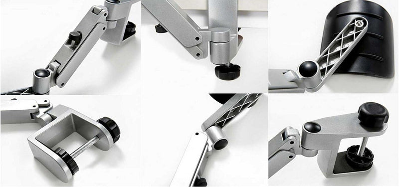 Arm Support Aluminium verstellbar überzeugen Computer Ständer, Schreibtisch, fixierbarem Unterarm Un