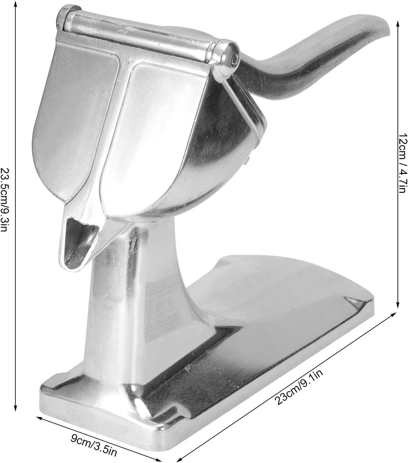 Manuelle Entsafter Aluminiumlegierung Mini Fruchtpresse Quetscher Lemon Orange Press Extractor Multi
