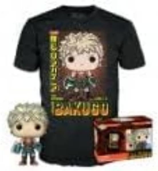 Figur und T -Shirt Katsuki Bakugo m