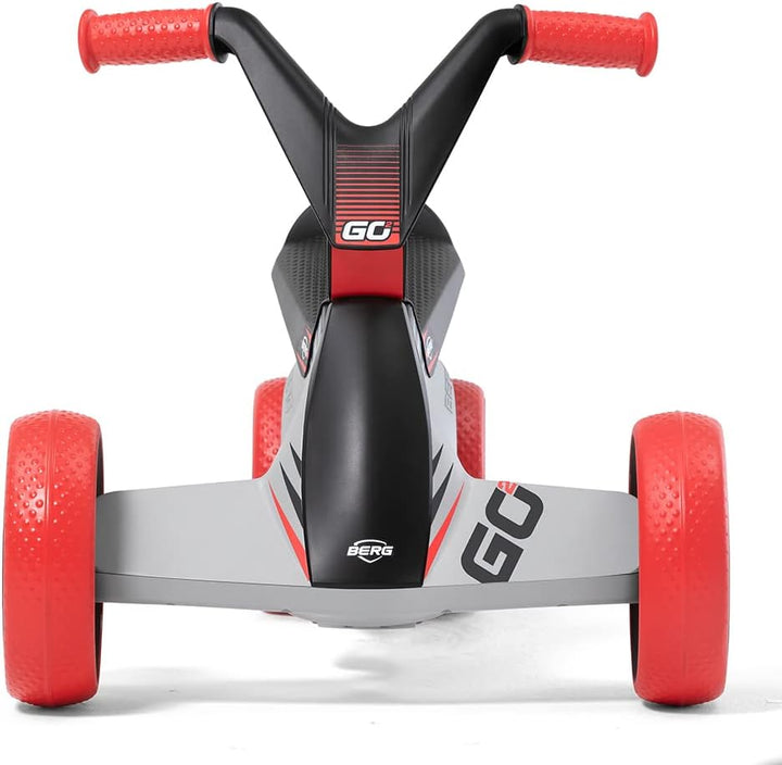 Berg GO² 2in1 Rutschauto, Rutscher und Laufrad, Kinderrutscher, Kinderauto mit Ausklappbare Pedale,