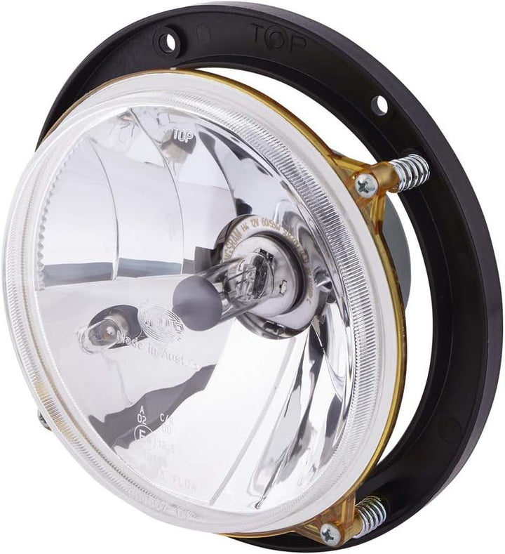 HELLA - Halogen/FF-Hauptscheinwerfer - M133 - 12V - Referenzzahl: 12.5 - Einbau - Stecker: Flachstec
