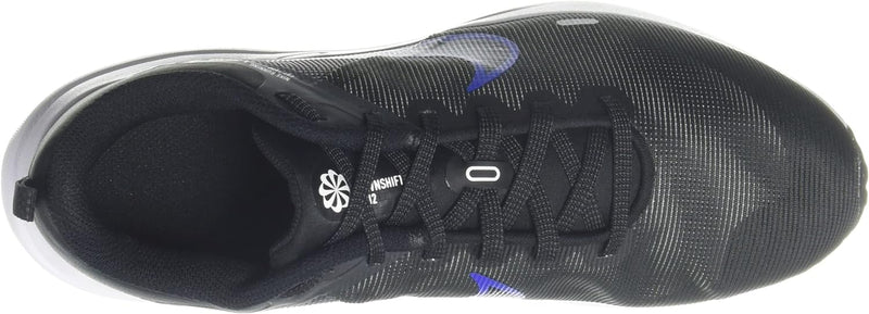 Nike Herren Downshifter 12 Sneaker 42 EU Anthracite Racer Blue Black White, 42 EU Anthracite Racer B