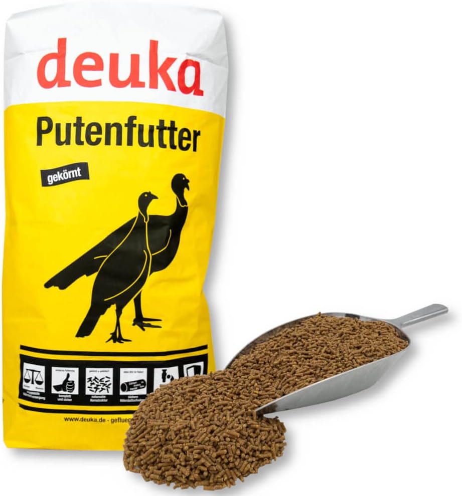 Deuka Putenmastfutter P3 25 kg Putenfutter Geflügelfutter Putenmast Mastfutter
