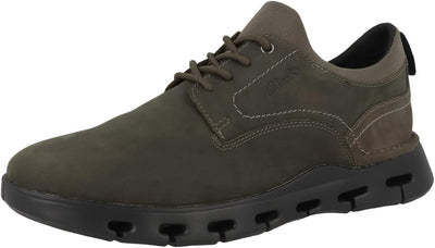 Clarks Herren Nature X Two Sneaker 44 EU Olive, 44 EU Olive