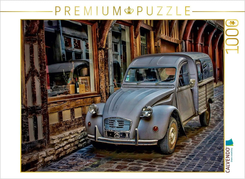 CALVENDO Puzzle Citroën 2CV - die Ente - 1000 Teile Foto-Puzzle für glückliche Stunden, 1000 Teile