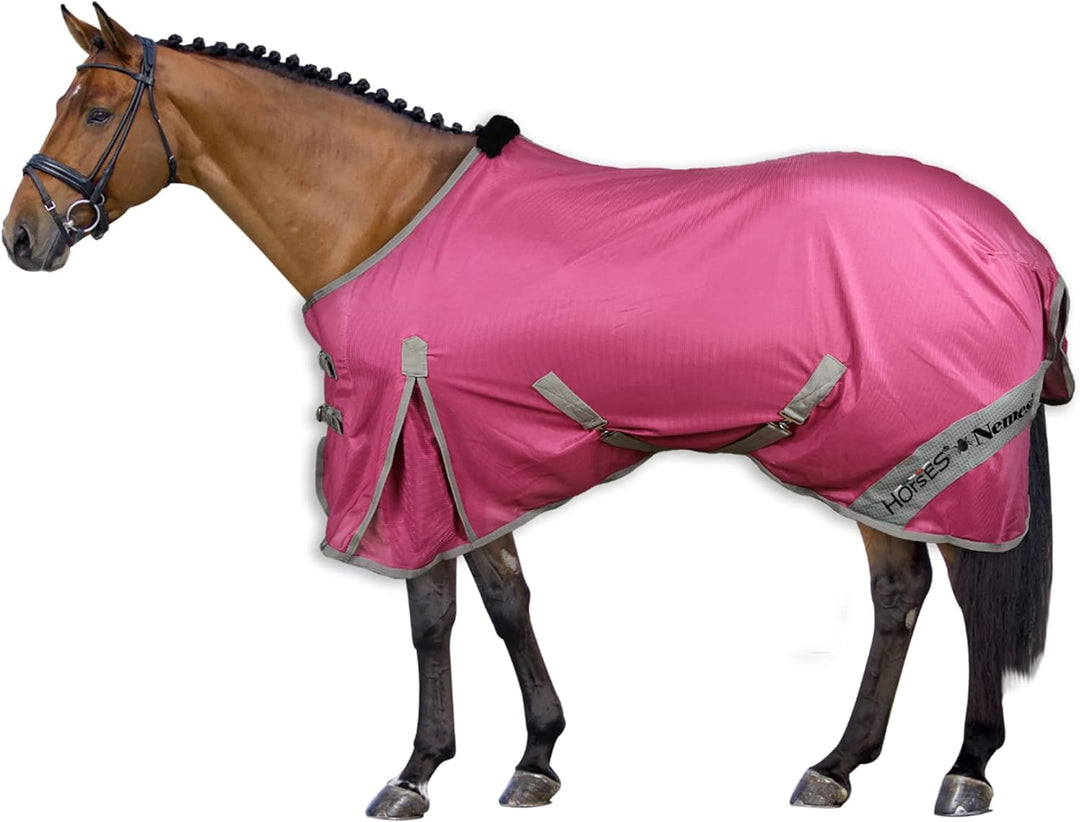 Horses, Fliegendecke Nemesis aus Netzmaterial, Hervorragend Verarbeitete Decke, Nützlich zum Schutz