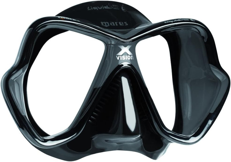 Mares X-Vision LiquidSkin New Tauchermaske 2014 (schwarz/grau/schwarz)