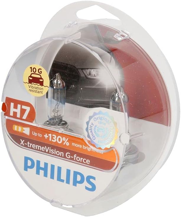 H7 X-tremeVision G-force (2 Stk.) Philips Lampenart: H7 12972XVGS2