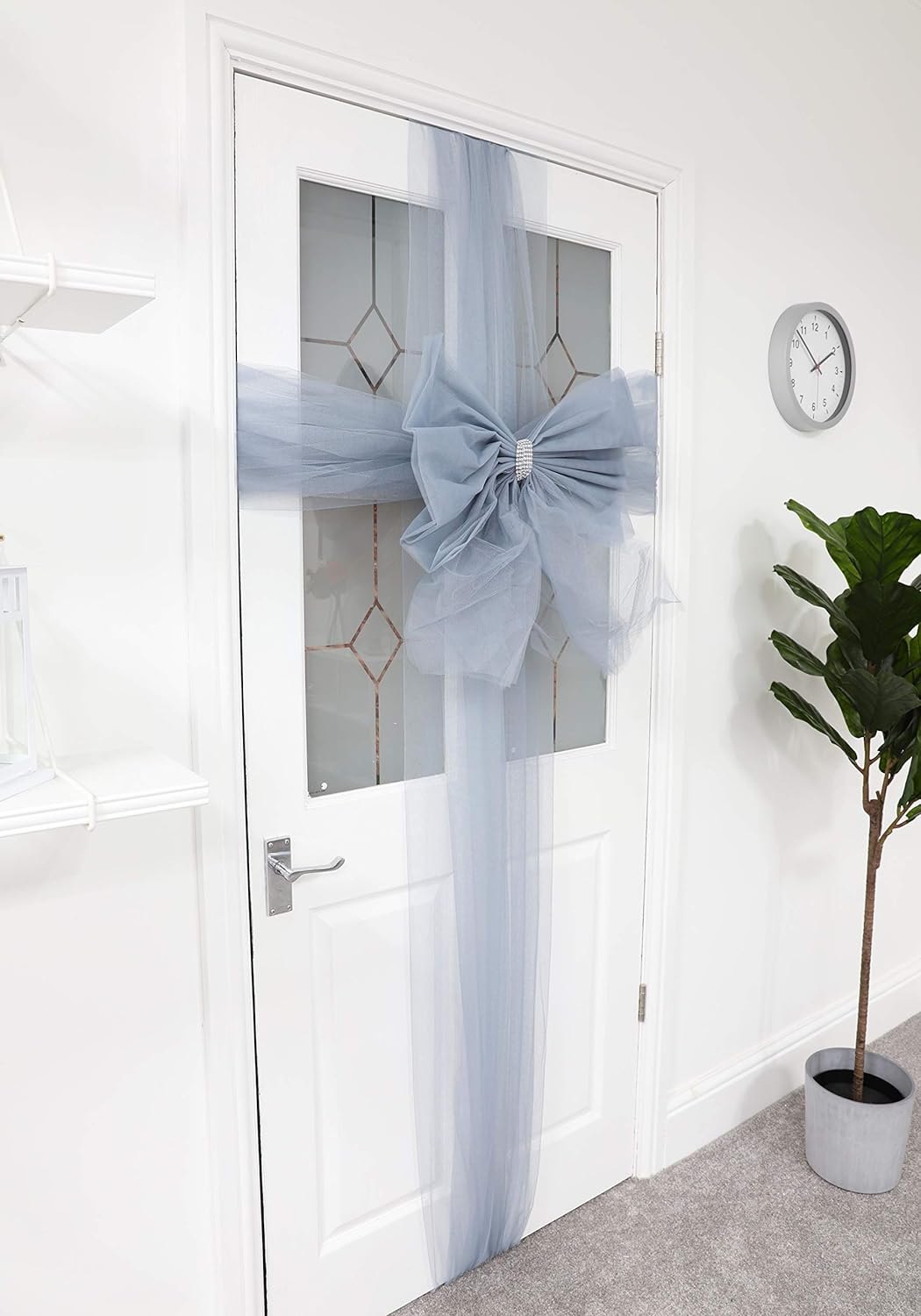 Toyland® Dekorativer Türbogen für Strasssteine, Hochzeiten/Partys/Weihnachten (Silber), Silber