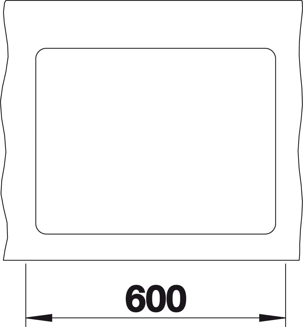 BLANCO SUBLINE 340/160-F | SILGRANIT weiss | Einbauart: Flächenbündig | Hauptbecken links | ohne Abl