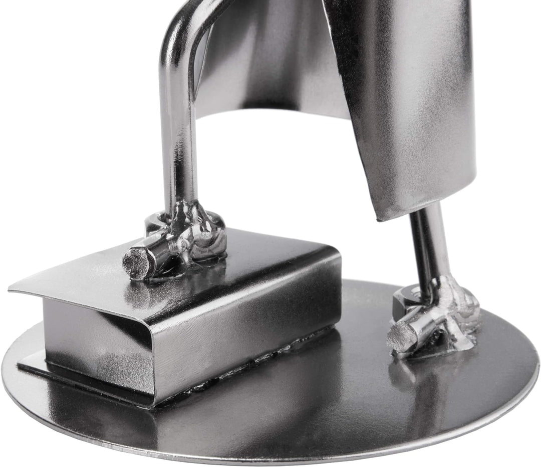 BRUBAKER Schraubenmännchen Abschluss Studium Bachelor Master - Handarbeit Eisenfigur Metallmännchen