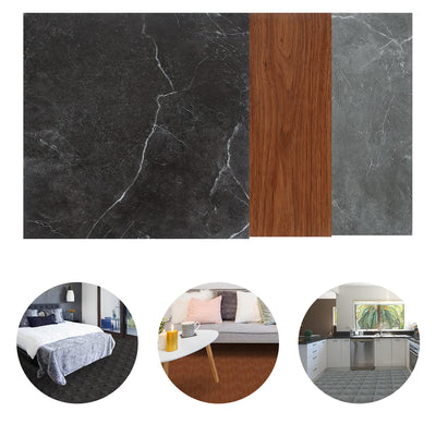 Herrselsam PVC Bodenbelag Selbstklebend, Vinylboden Wasserfest Rutschfest Vinyl Laminat Rutschfeste
