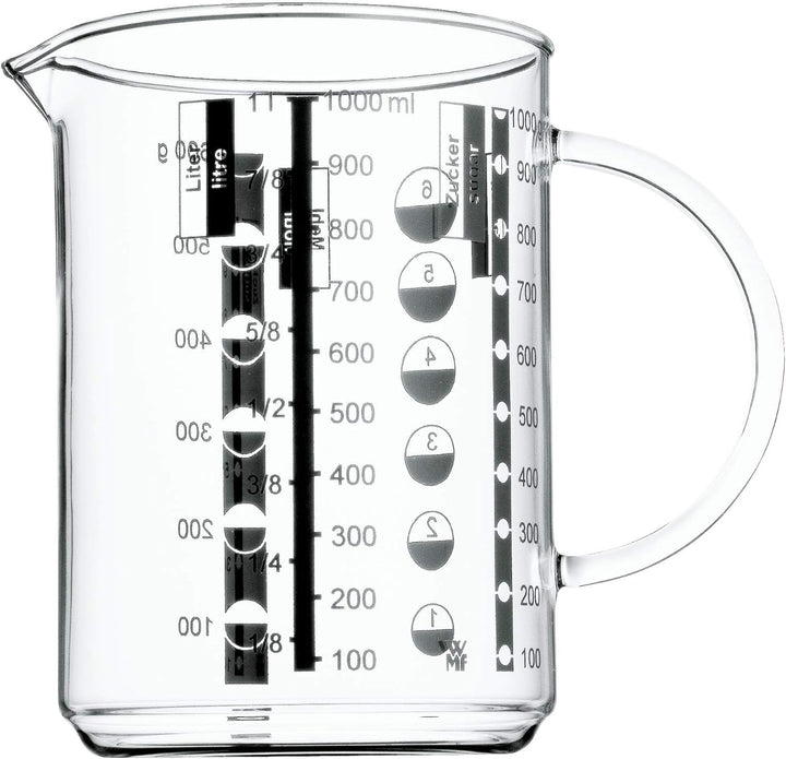 WMF Profi Plus Knoblauchpresse 17,5 cm, Cromargan Edelstahl teilmattiert, spülmaschinengeeignet & Go