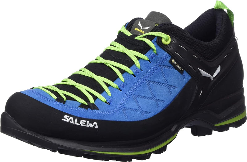 Salewa Mountain Trainer GTX 8375 Blue Danube/Fluo Green 45 EU Blue Danube Fluo Green, 45 EU Blue Dan