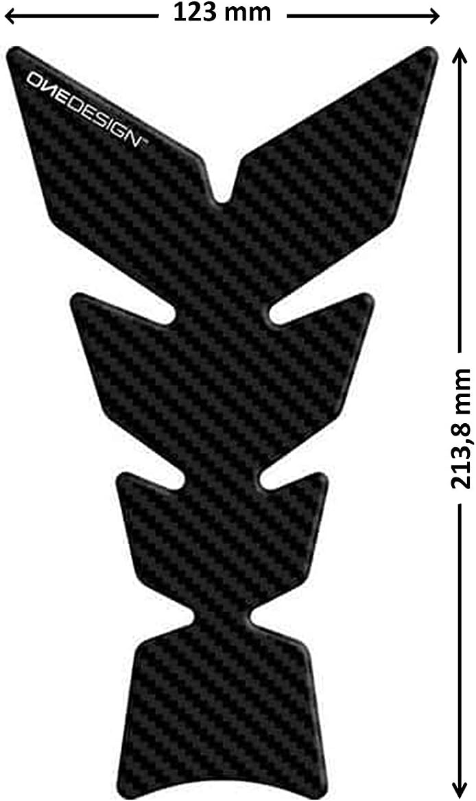 Puig 8432C Tankprotektor Modell Soft Carbon Look, Carbon Look