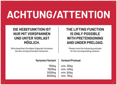 Pallit Hebelzug LEVER-L | 3000 kg Tragkraft | 1,5 m Kettenlänge | strapazierfähige Lastbremse | Frei