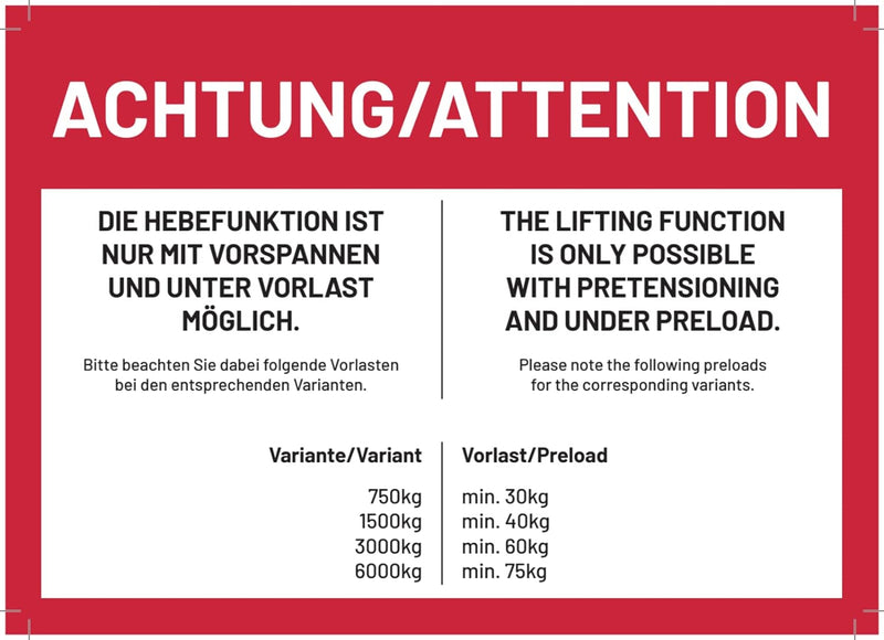 Pallit Hebelzug LEVER-L | 3000 kg Tragkraft | 1,5 m Kettenlänge | strapazierfähige Lastbremse | Frei