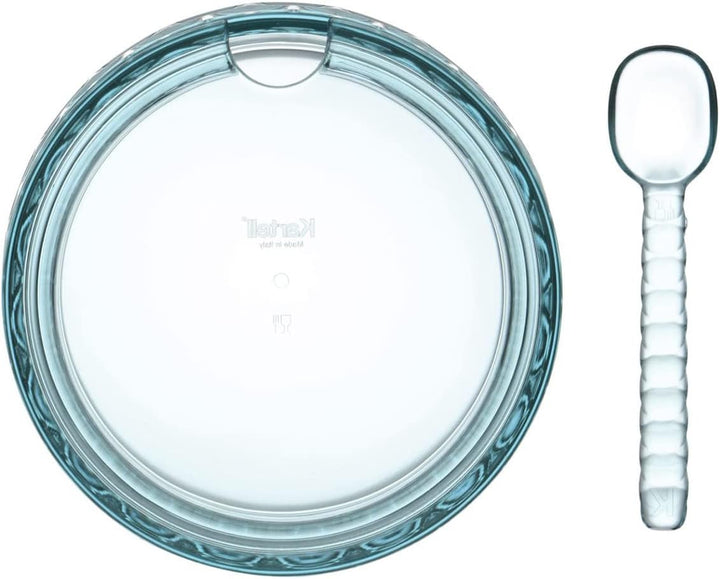 Kartell 01583E4 1583 Zuccheriera Jellies Family Zuckerdose, Durchgefärbtes oder transparentes thermo