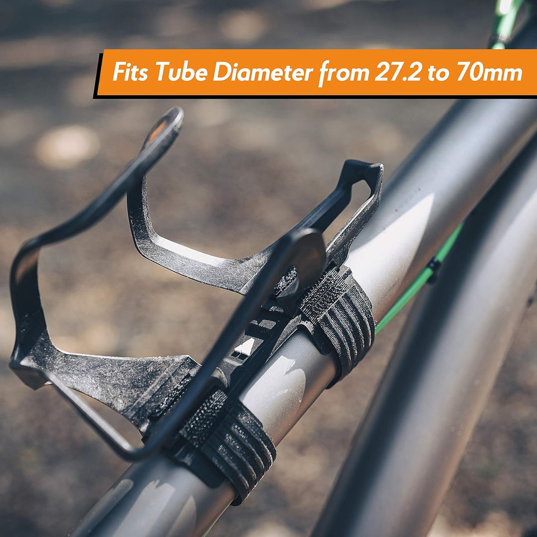 Granite Aux Carbon Fiber Flaschenhalter mit Gurt-Kit, leicht und Seite geladen Funktionen Radfahren