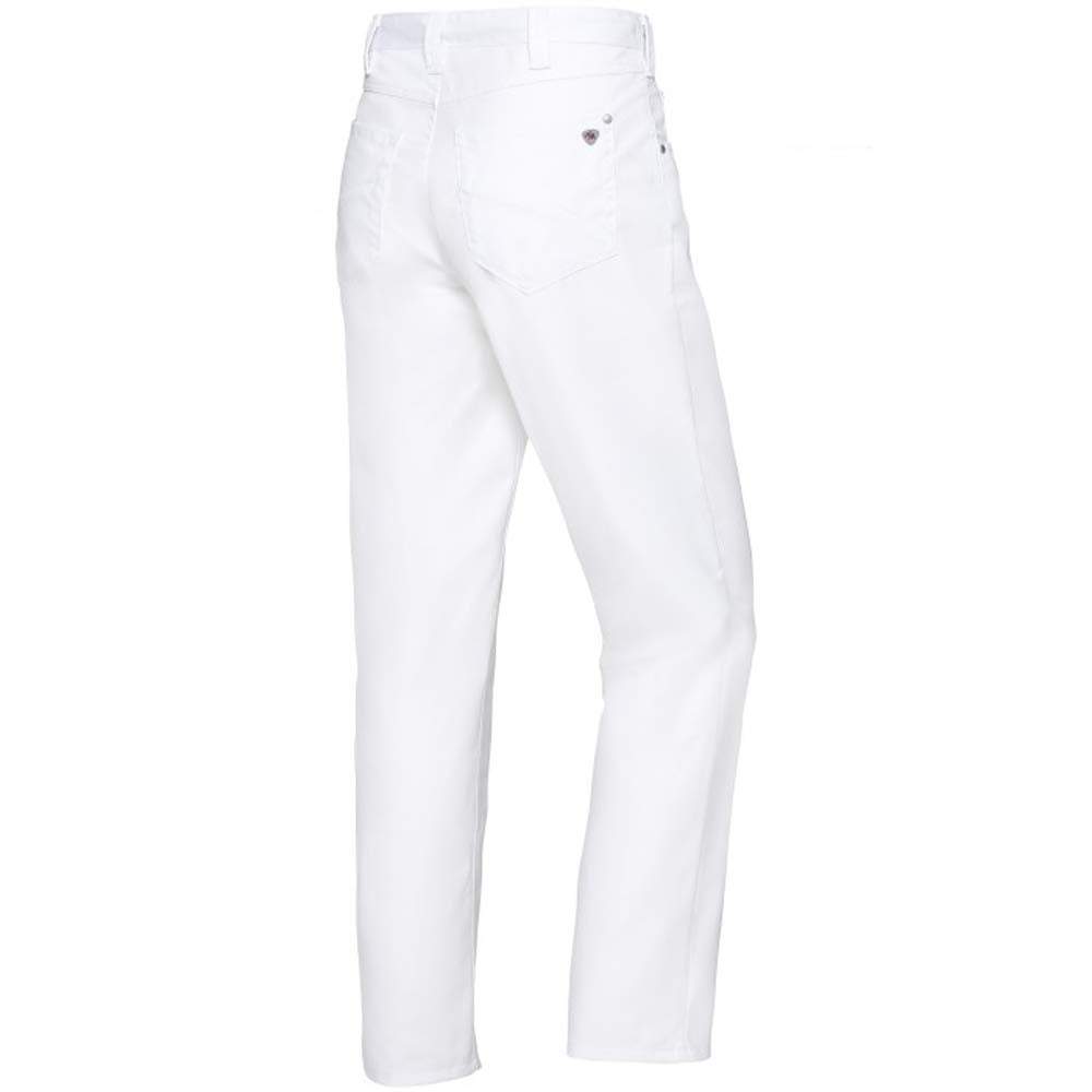 BP 1758-558-0021-Mn Unisex-Hose, Jeans-Stil mit verstellbarem Gummizug hinten, 245,00 g/m² Stoffmisc