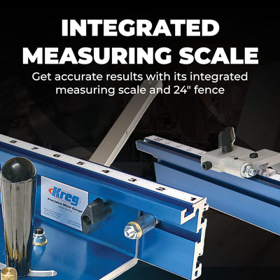 Kreg KMS7102 Tischsägen-Präzisions-Gehrungslehre-System – werkseitig kalibriert – mit Gehrungslehre