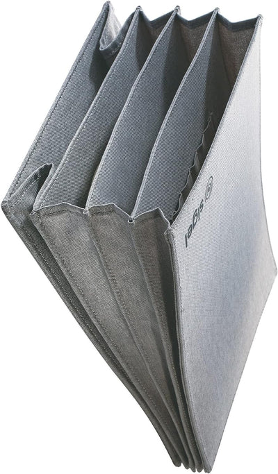 SIGEL MI300 Dokumentenmappe Fächermappe, grau, 34x24,5x3,5 cm, für Move it Produkte Dokumentenmappe