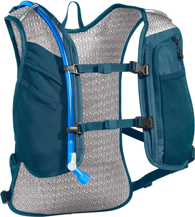 Chase 8 Bike Hydration Vest - Integrated Tool Organization - 70 oz Einheitsgrösse Moroccan Blue, Ein