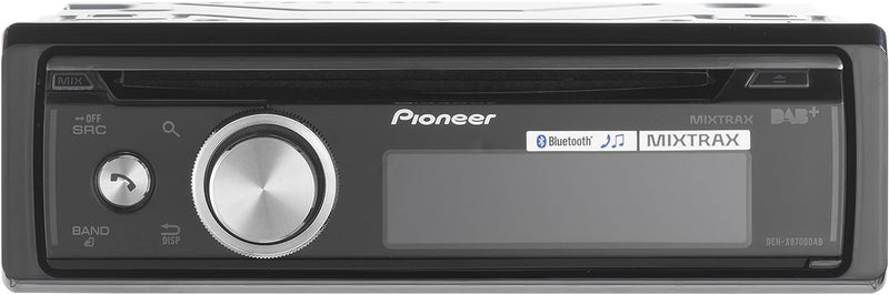 Pioneer DEH-X8700DAB , 1DIN Autoradio , CD-Tuner mit FM und DAB+ , Bluetooth , MP3 , USB und AUX-Ein