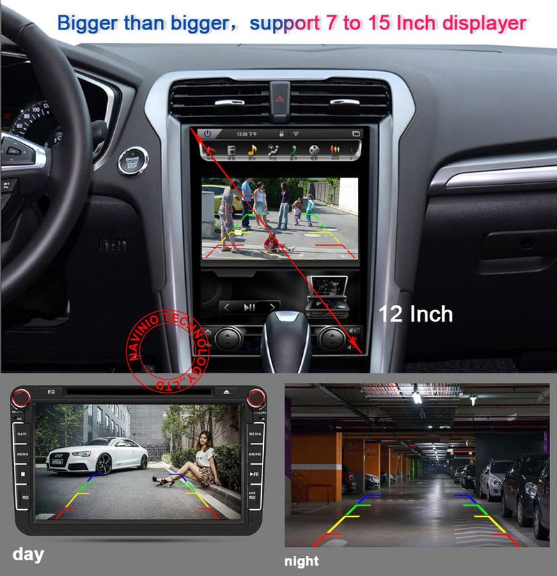 Transporter 4.3 Zoll LCD Rückspiegel+Dritte Bremsleuchte Kamera Rückfahrsystem Bremslicht Einparkkam